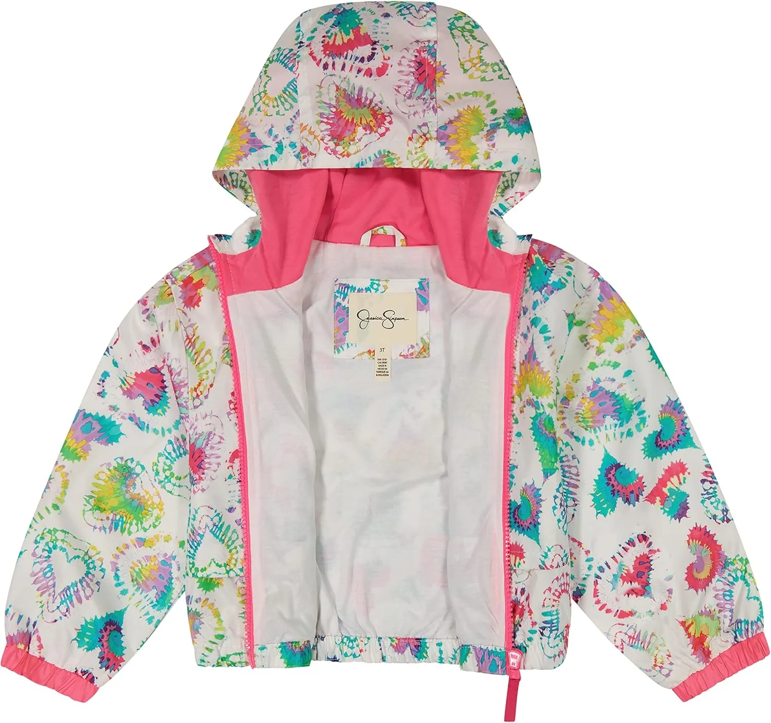 Jessica Simpson Girls' Water-Resistant Lightweight Jacket