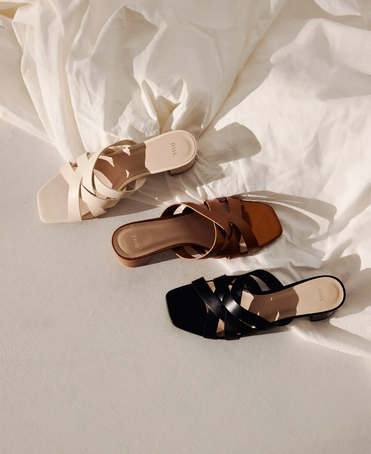 Josie Heel Sandals - Black