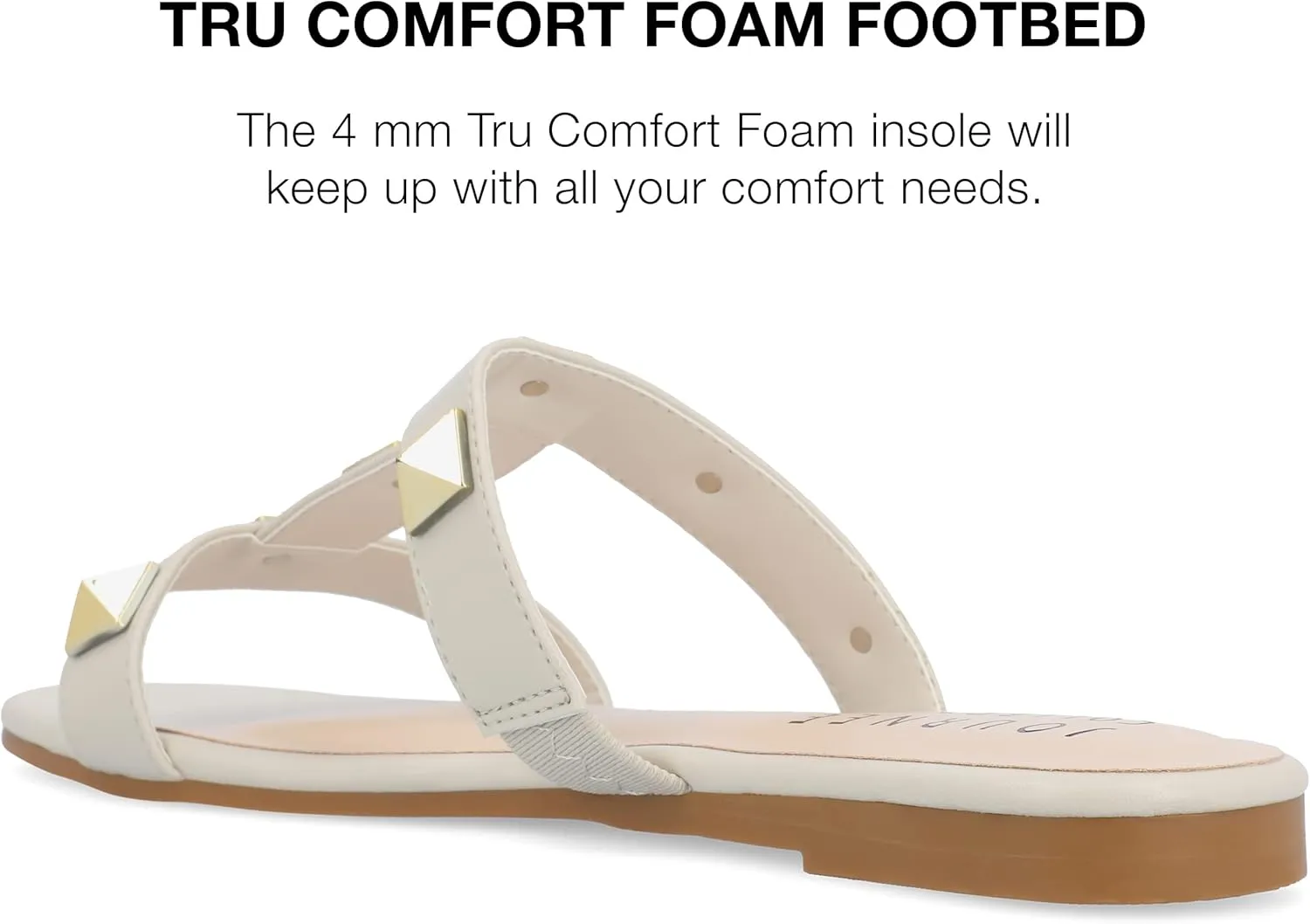Journee Women's Comfort Foam Kendall Flat Sandals