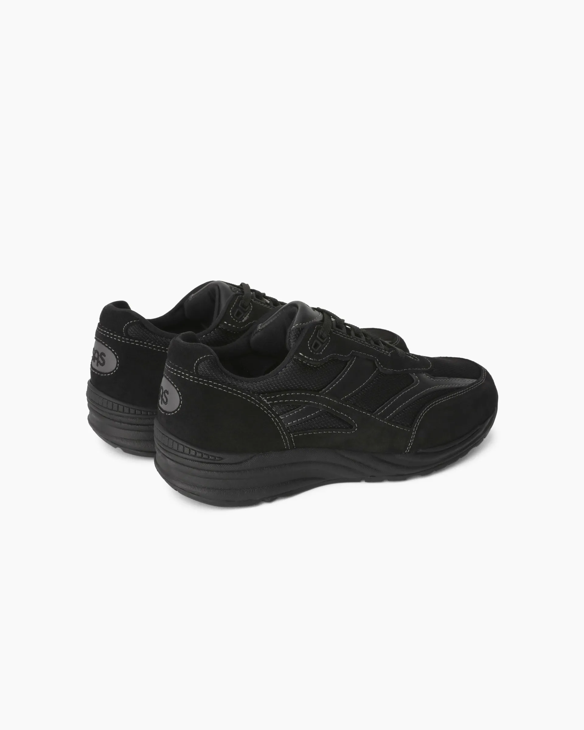 Journey Mesh Lace Up Sneaker BLACK