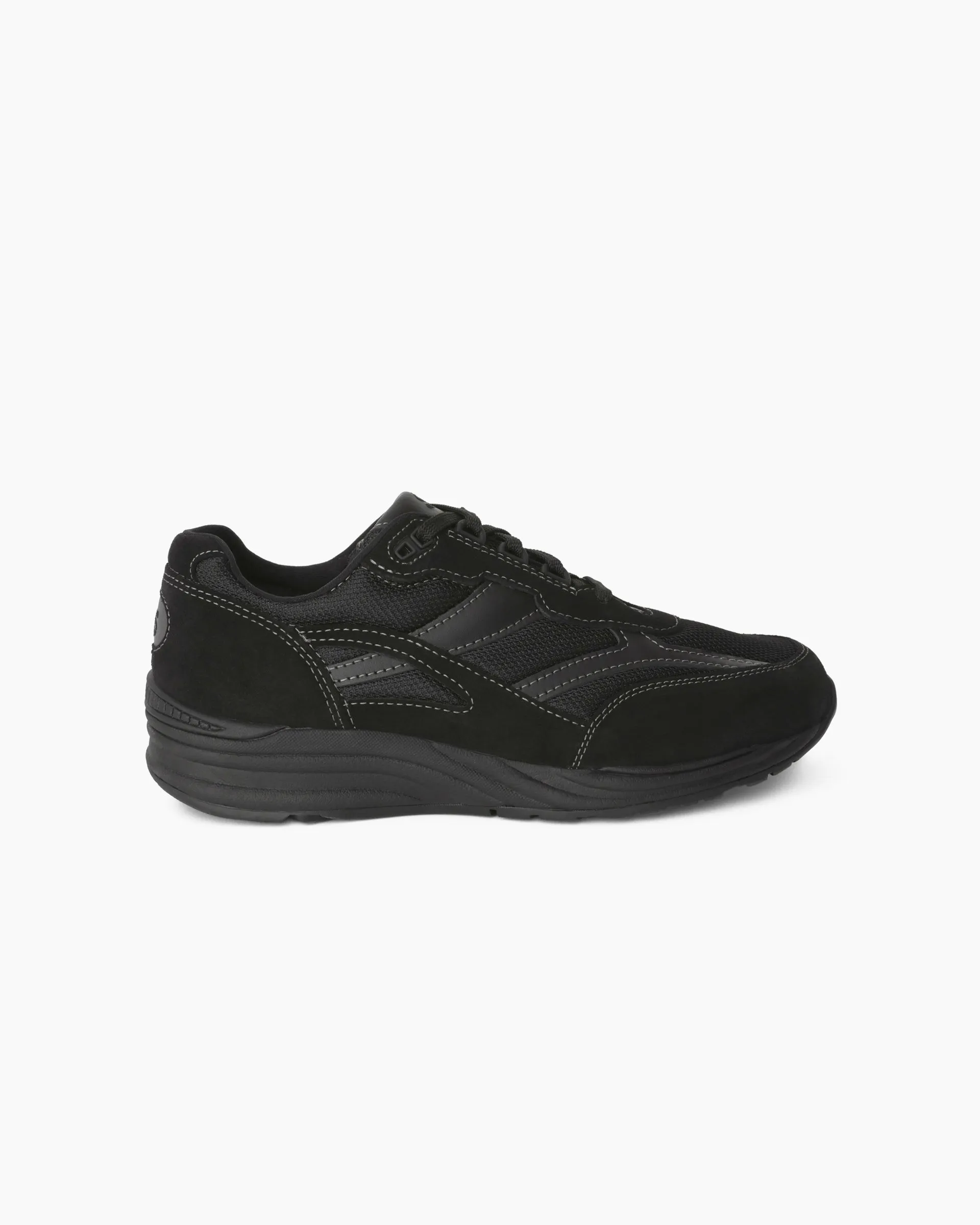 Journey Mesh Lace Up Sneaker BLACK