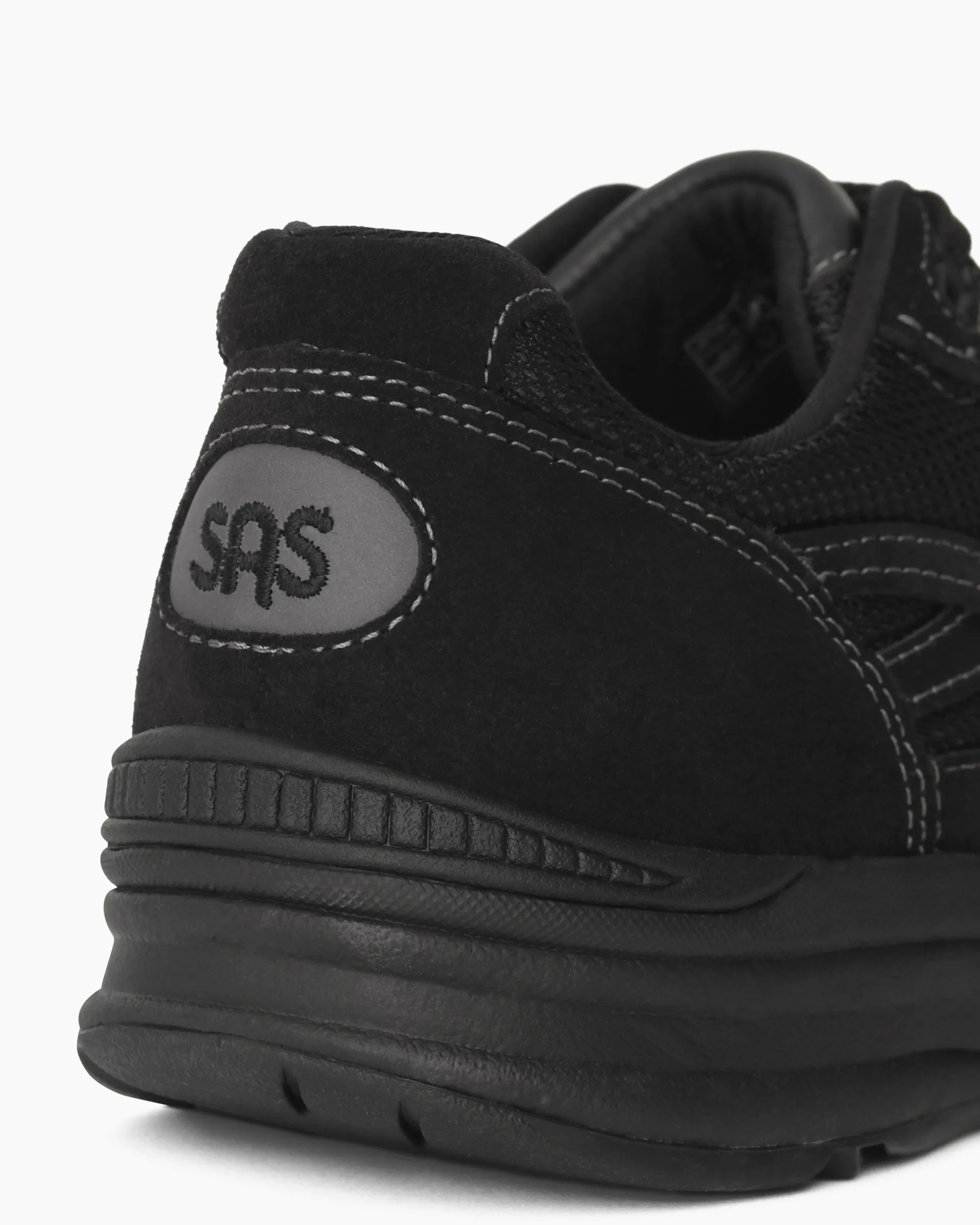 Journey Mesh Lace Up Sneaker BLACK
