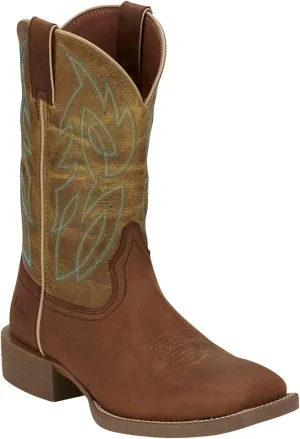 Justin Men's Canter 11" Square Toe Western Boot