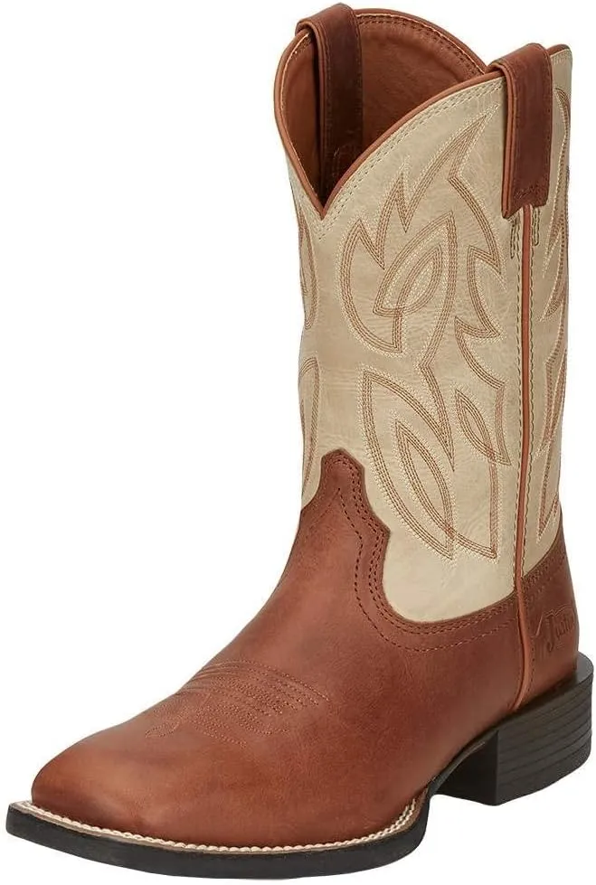 Justin Men's Canter 11" Square Toe Western Boot