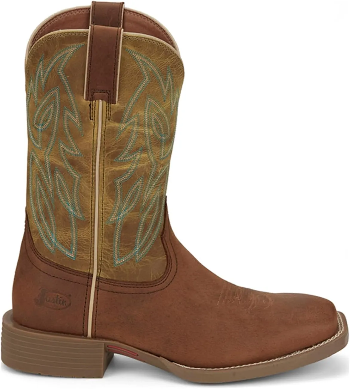 Justin Men's Canter 11" Square Toe Western Boot