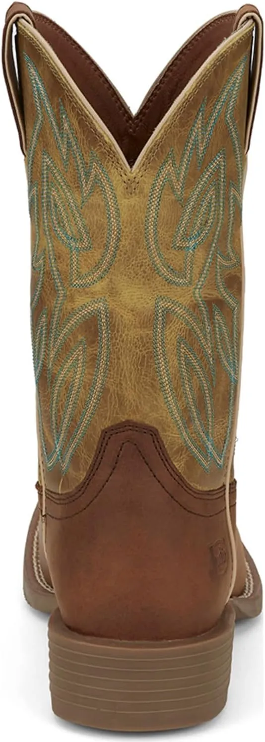 Justin Men's Canter 11" Square Toe Western Boot