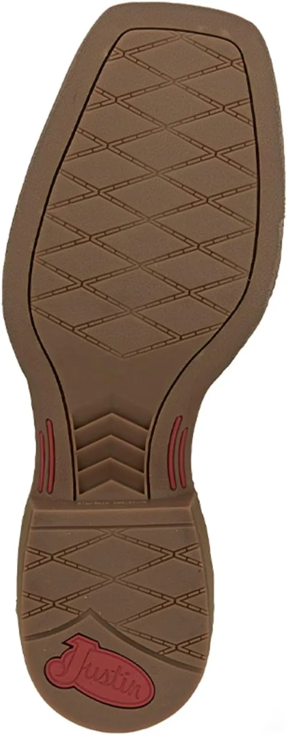 Justin Men's Canter 11" Square Toe Western Boot