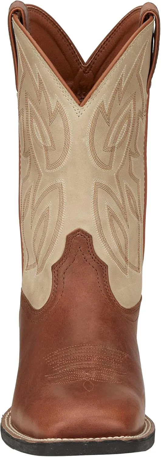 Justin Men's Canter 11" Square Toe Western Boot