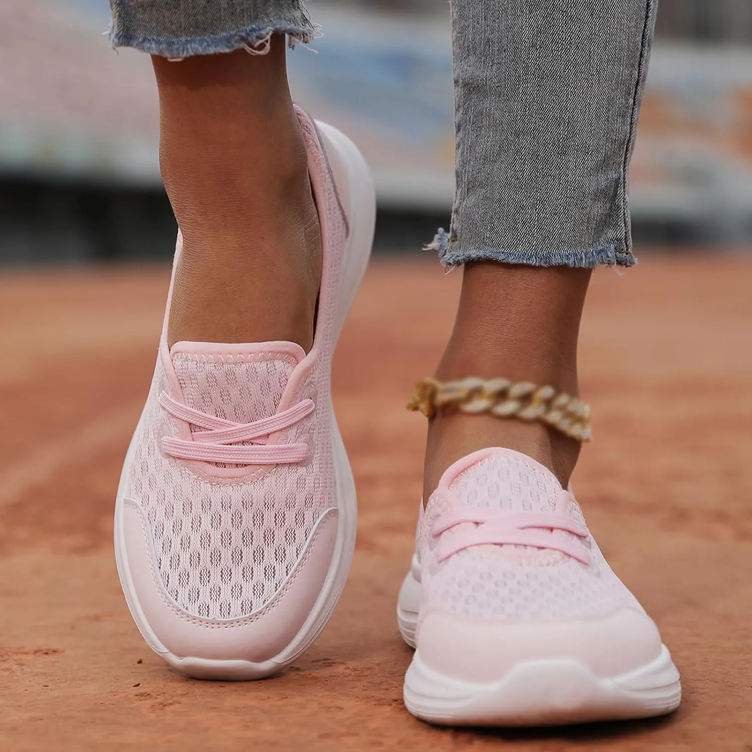 KCTRFSJ Women Kotsas Arch Support Orthopedic Shoes,Walkclouds Breathable Slip-On Flat Walking Shoes,Lightweight Breathable Non-Slip Low Top Casual Shoe
