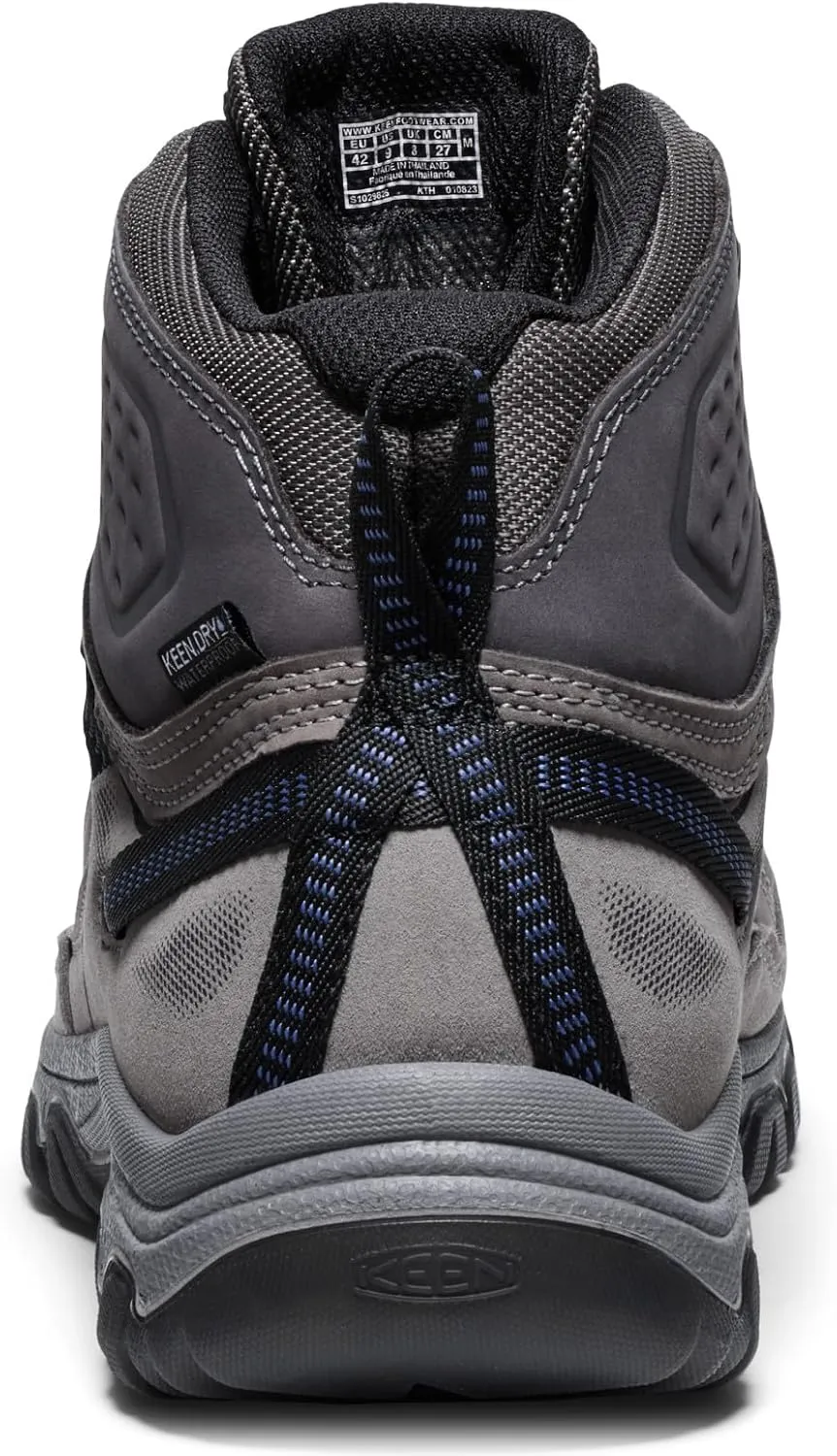 KEEN Men's Targhee 4 Mid Height Durable Comfortable Waterproof Hiking Boot
