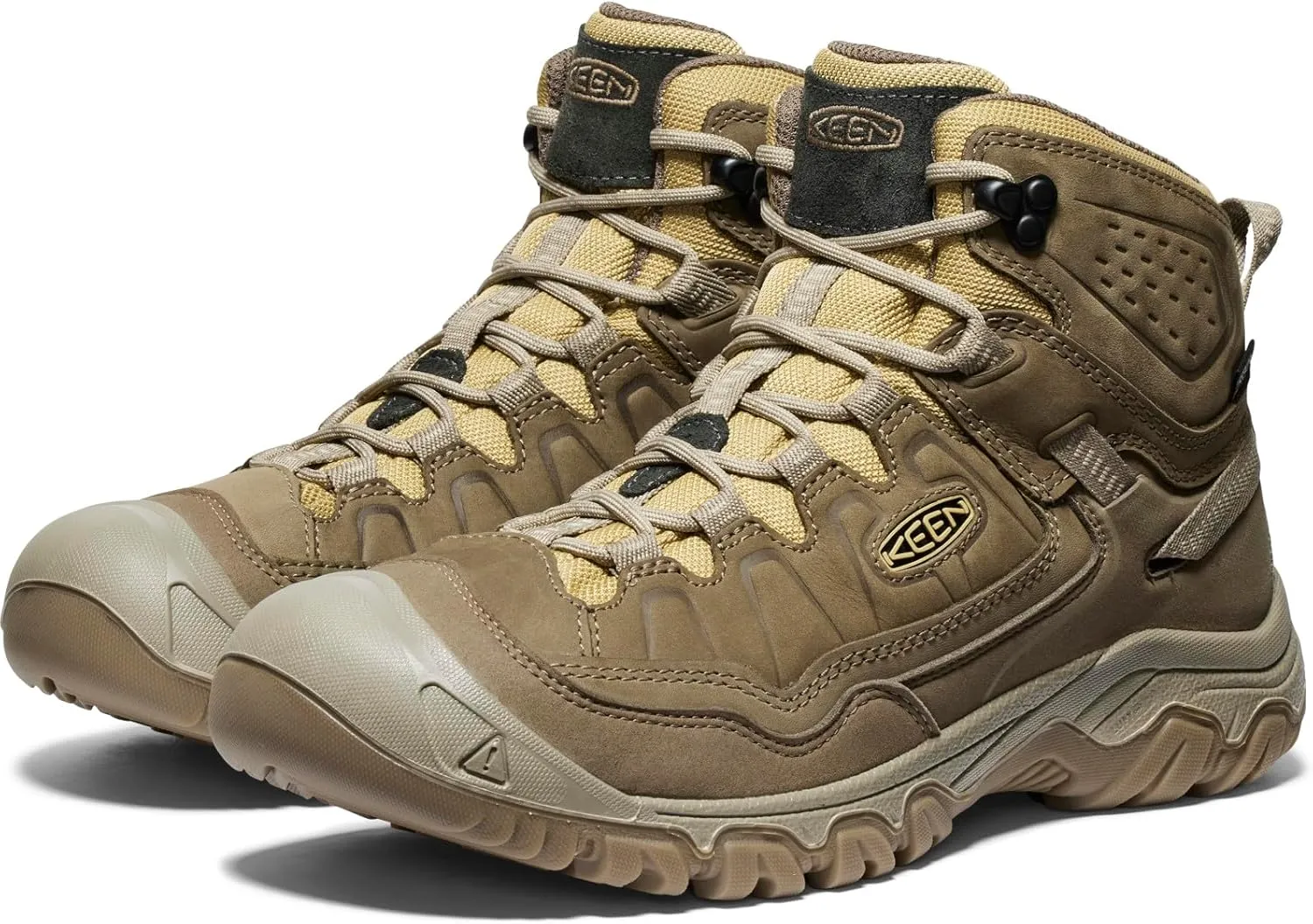 KEEN Men's Targhee 4 Mid Height Durable Comfortable Waterproof Hiking Boot