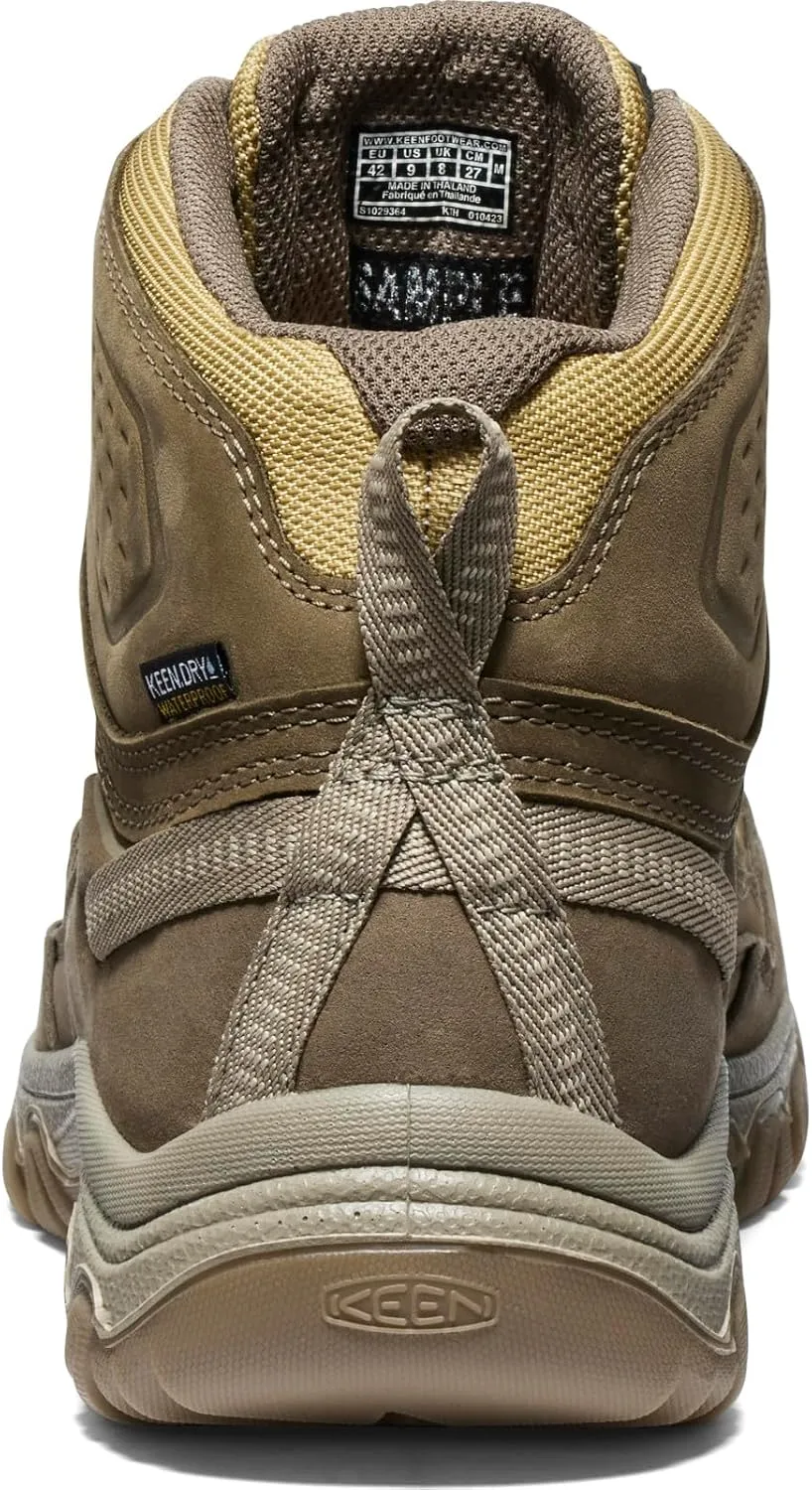 KEEN Men's Targhee 4 Mid Height Durable Comfortable Waterproof Hiking Boot