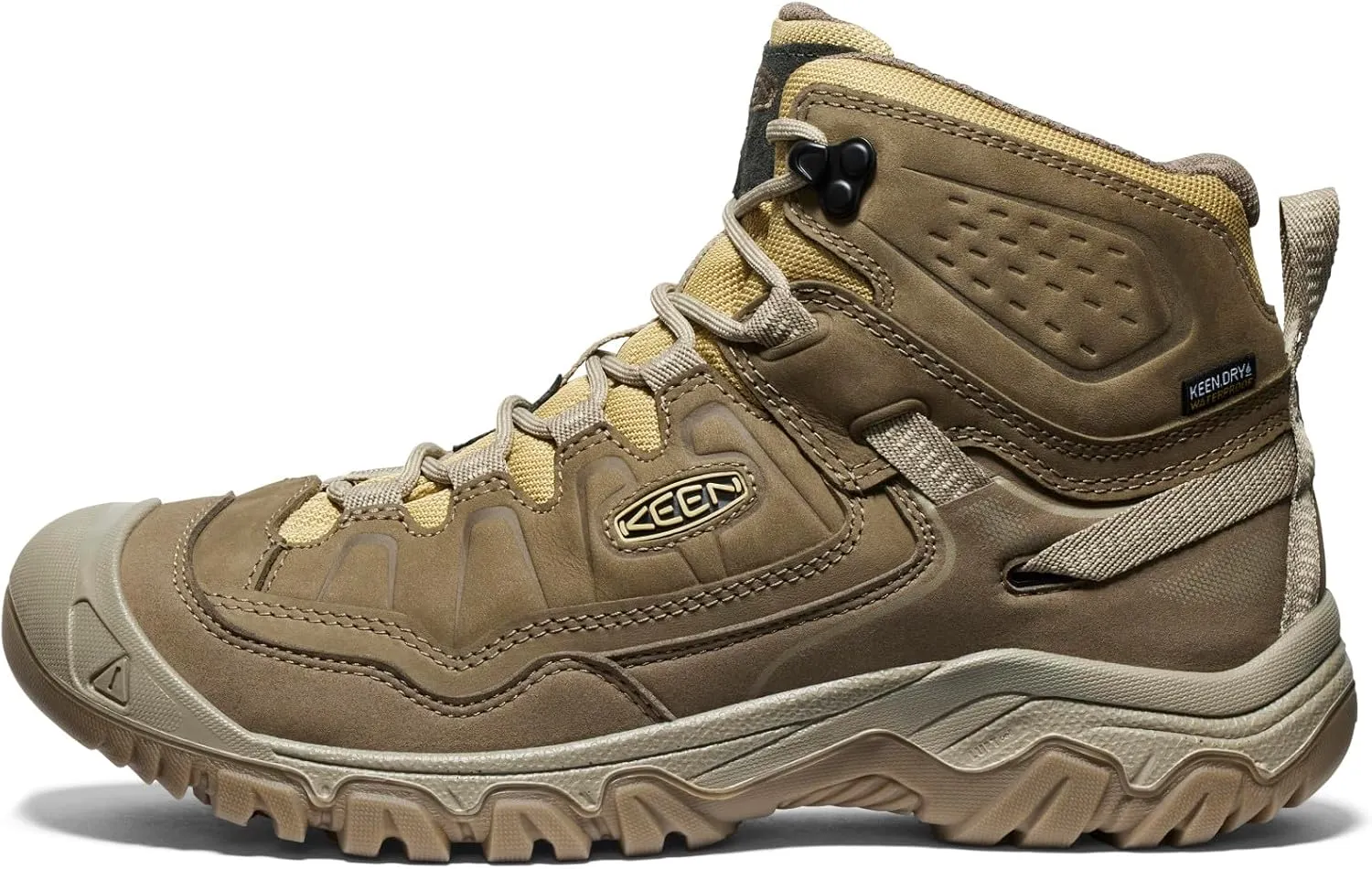 KEEN Men's Targhee 4 Mid Height Durable Comfortable Waterproof Hiking Boot