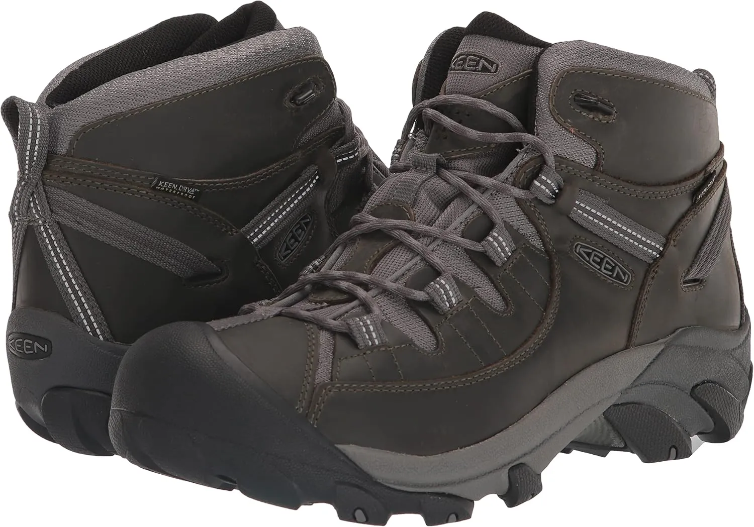 KEEN Men's Targhee II Mid Height Waterproof Hiking Boot