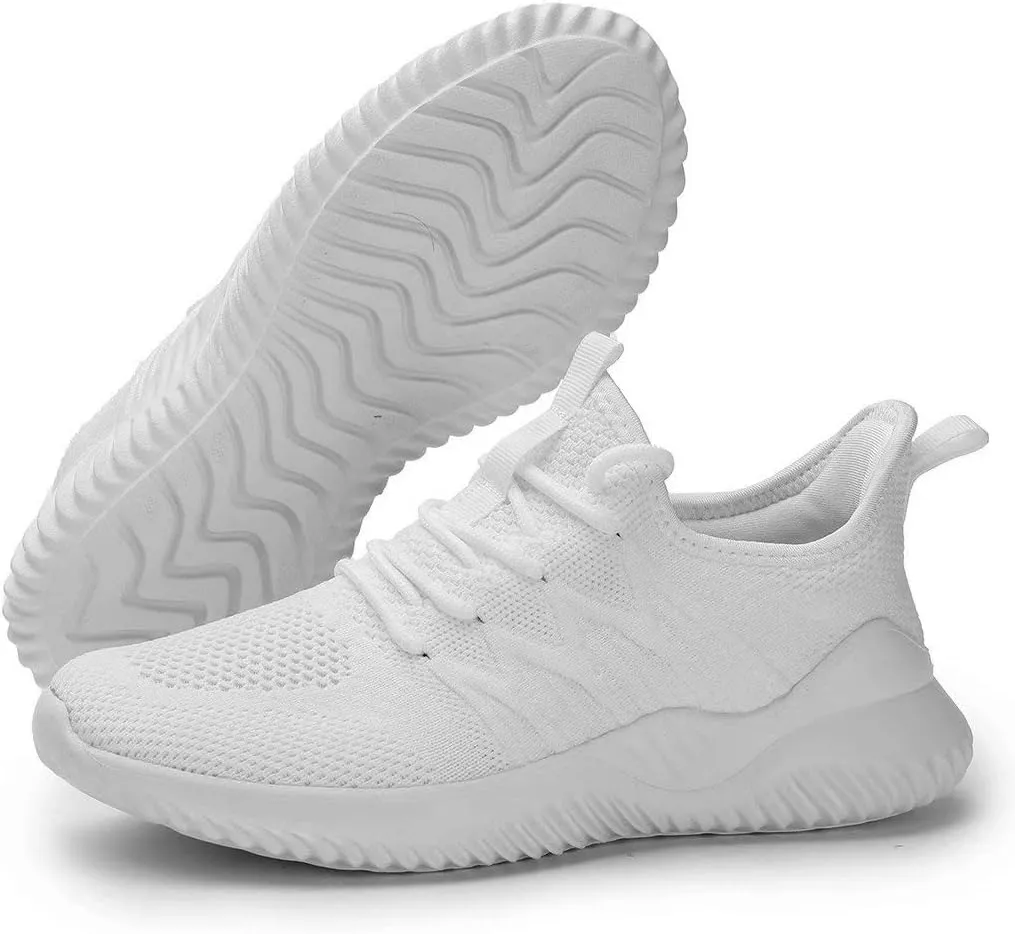KEEZMZ Womens Ladies Walking Running Shoes Slip On Lightweight Casual Tennis Sneakers Clothes Shoes