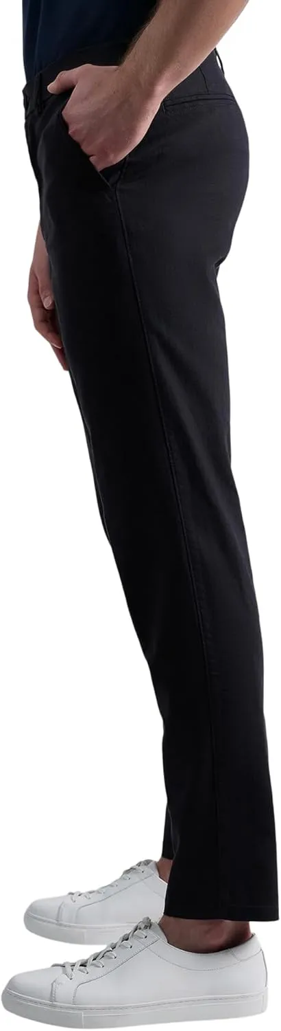 Kenneth Cole Men's Slim Fit Casual Linen Chino Pant
