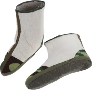 KESYOO 1 Pair Men Winter Snow Boots with Cozy Boot Liner Socks Insulated Fishing and Hiking Shoes for Cold and Protection Stylish and Durable Design