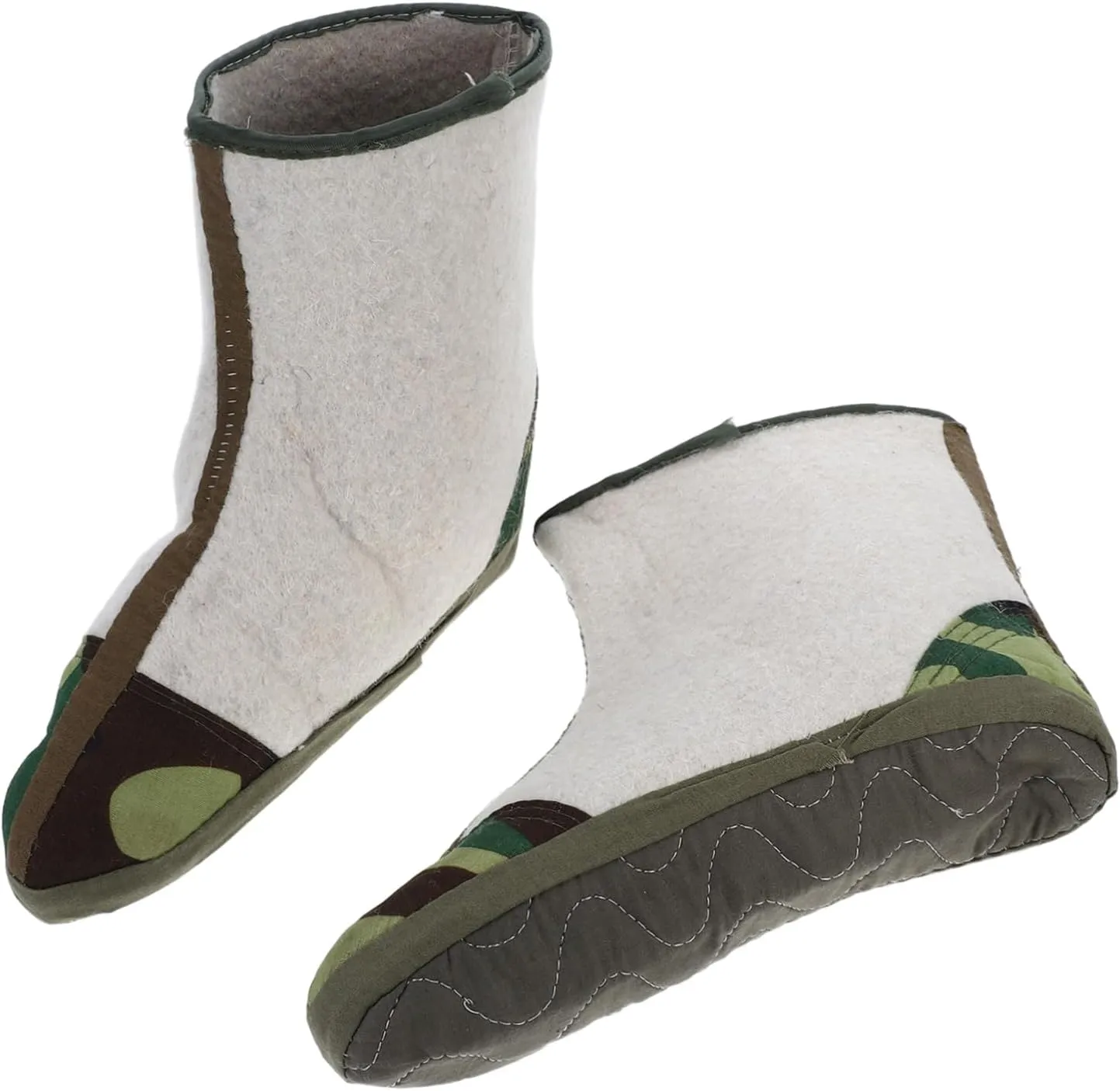 KESYOO 1 Pair Men Winter Snow Boots with Cozy Boot Liner Socks Insulated Fishing and Hiking Shoes for Cold and Protection Stylish and Durable Design