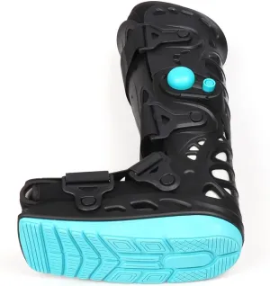 KEULEN Fracture Boot, Achilles Tendon Rupture Rehabilitation Shoes, Double Airbag Protection, Breathable Ankle Fracture Walking Short Boot Brace, for Sprained Ankle Foot Pain Recovery Broken Foot