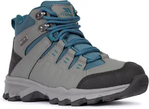 Kids Mid Cut Boot Waterproof Breathable Durable Traction Outsole Ash