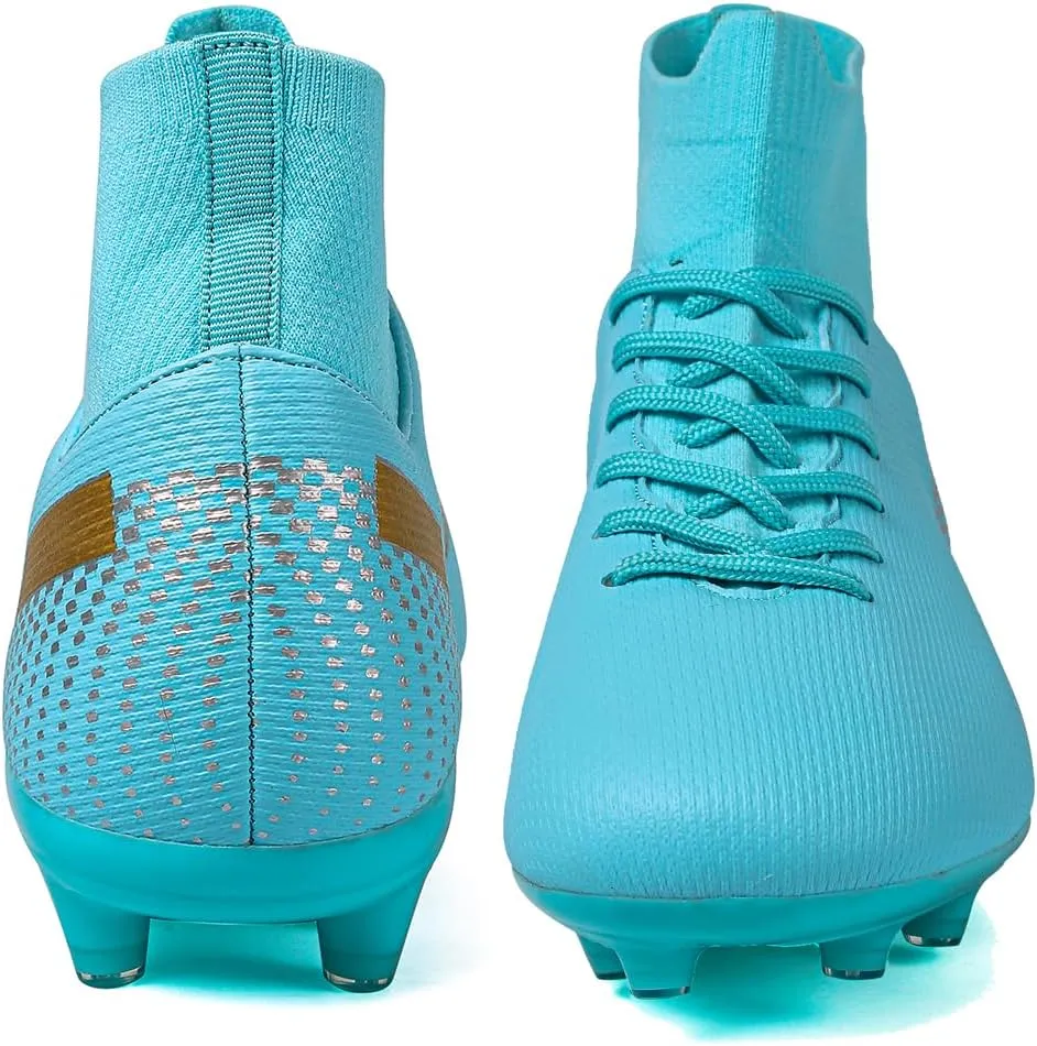 Kids Soccer Cleats Boys Girls Football Shoes Athletic Anti-Slip Outdoor/Indoor Sports Shoes
