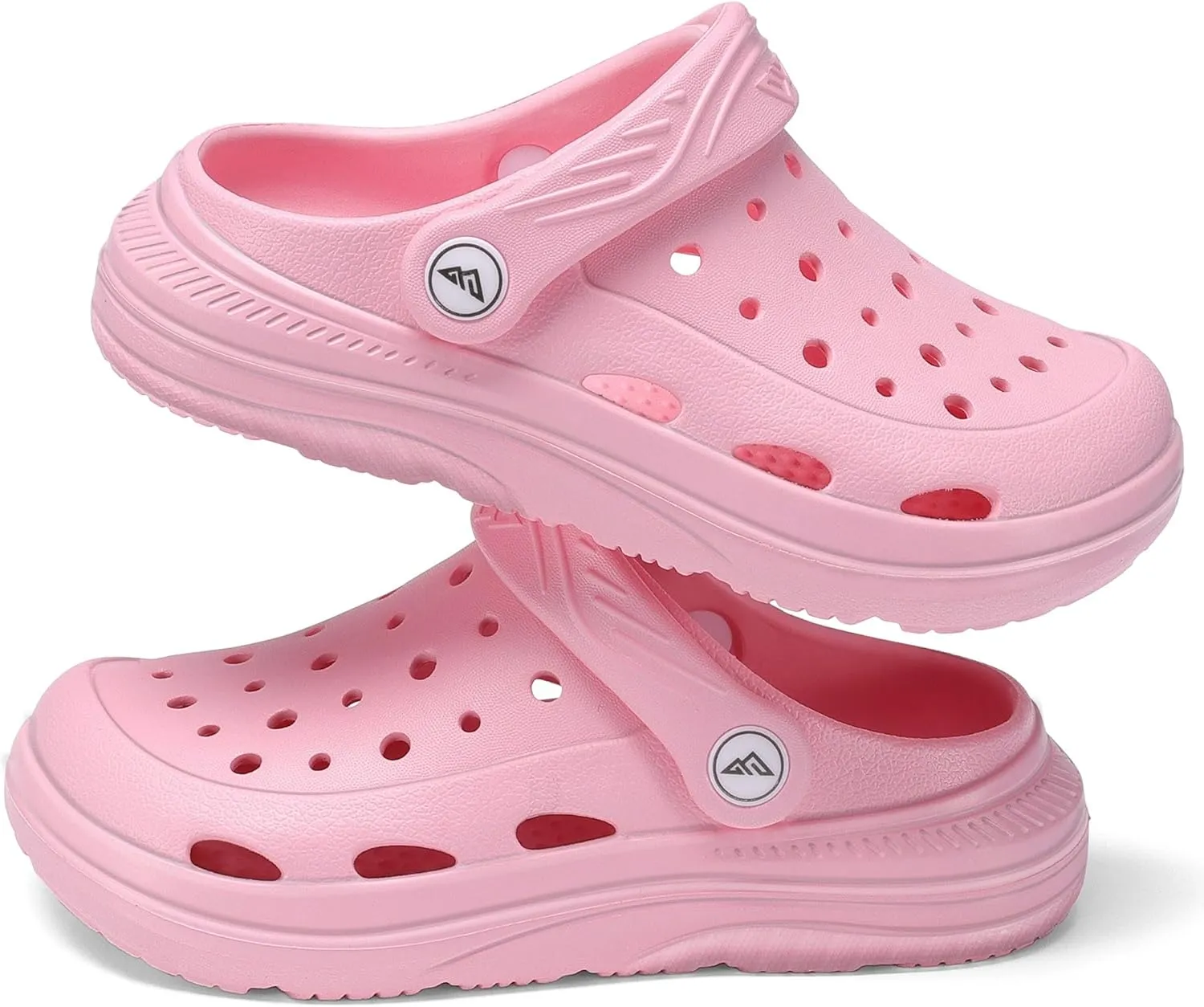 Kids Tie Dye Garden Clogs for Boys Girls | Lightweight Slip-On Water Shoes with Arch Support