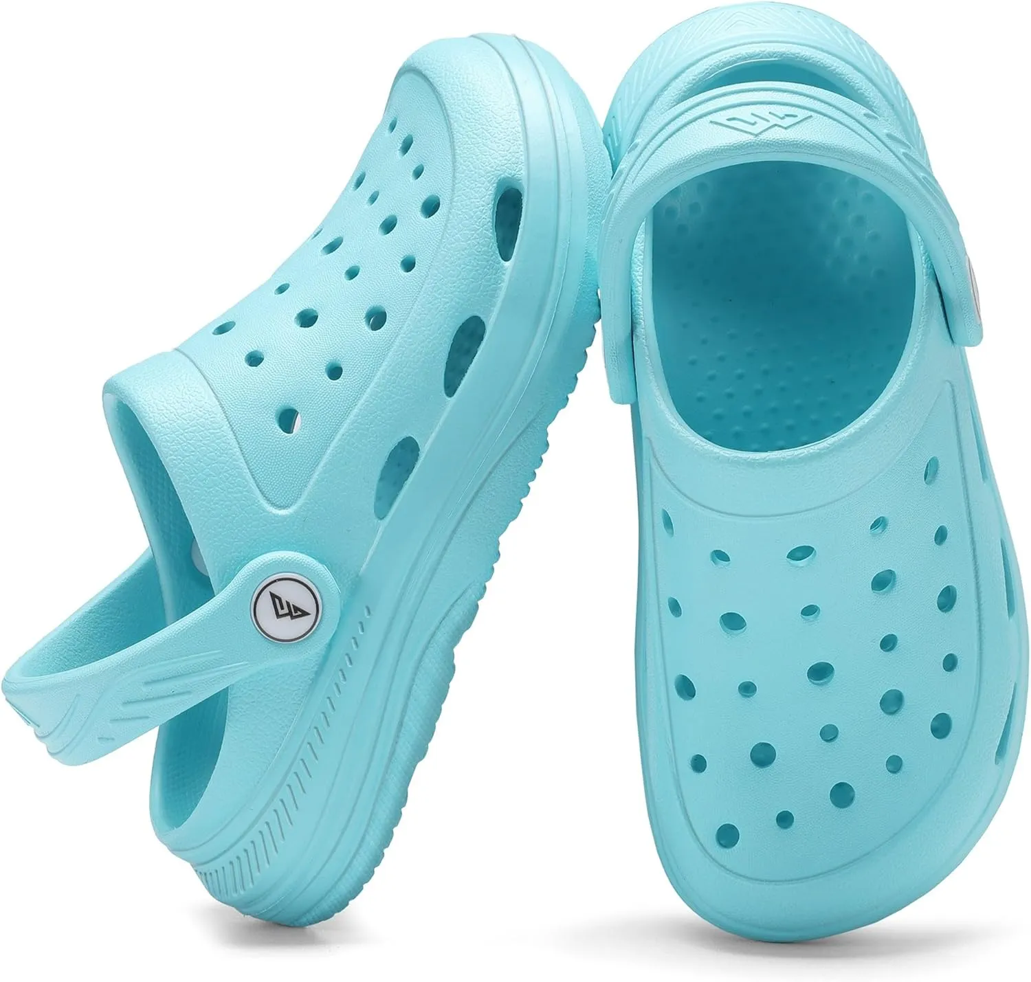 Kids Tie Dye Garden Clogs for Boys Girls | Lightweight Slip-On Water Shoes with Arch Support