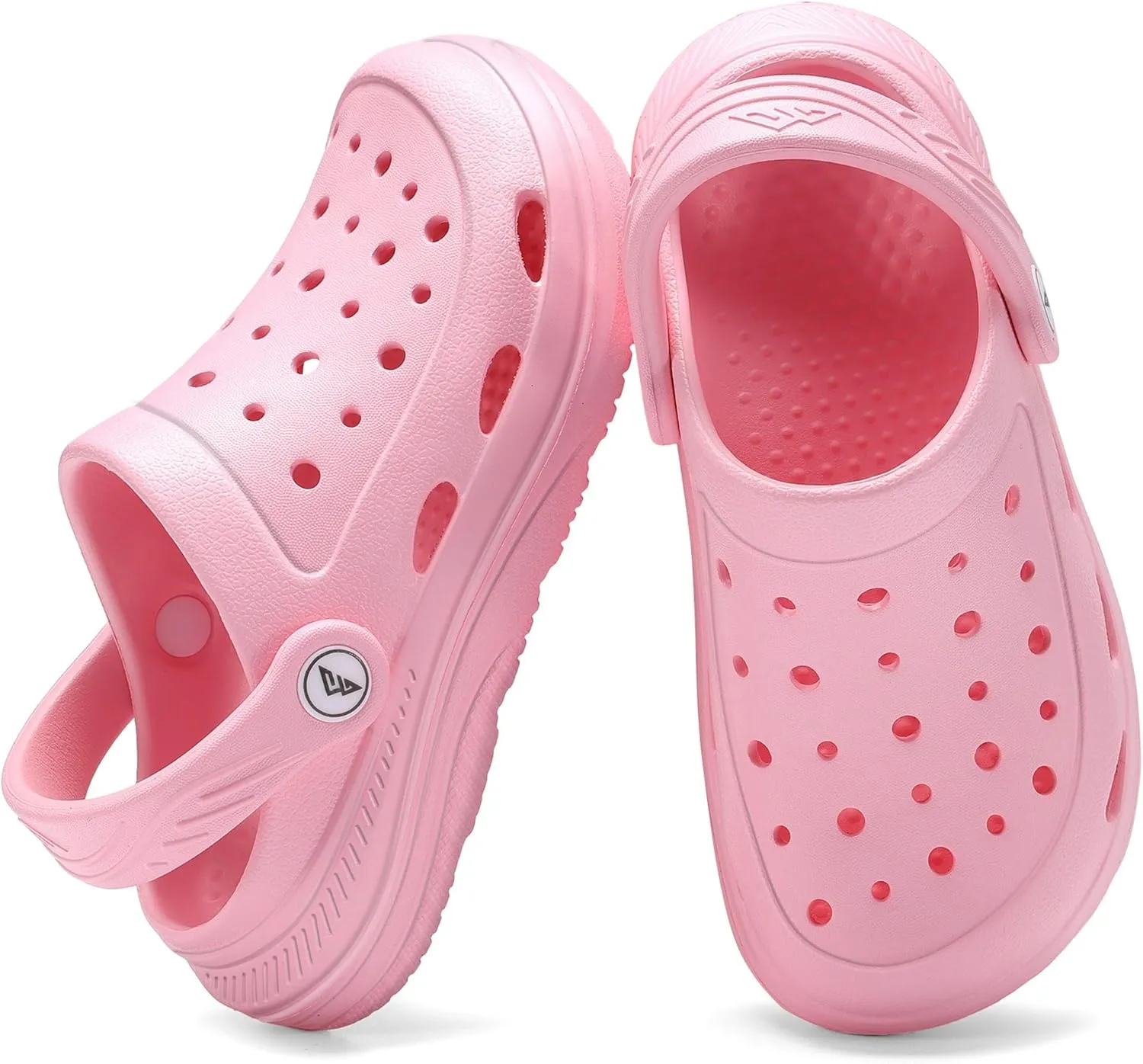 Kids Tie Dye Garden Clogs for Boys Girls | Lightweight Slip-On Water Shoes with Arch Support