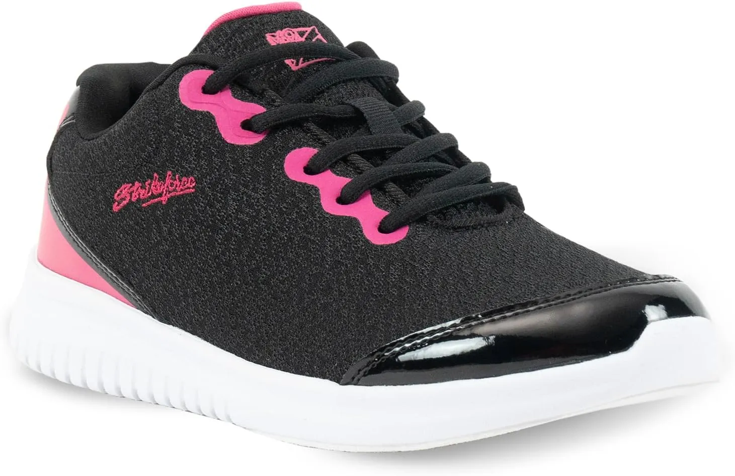 KR Strikeforce The Glitz Black/Magenta Women's Right or Left Handed Bowling Shoe