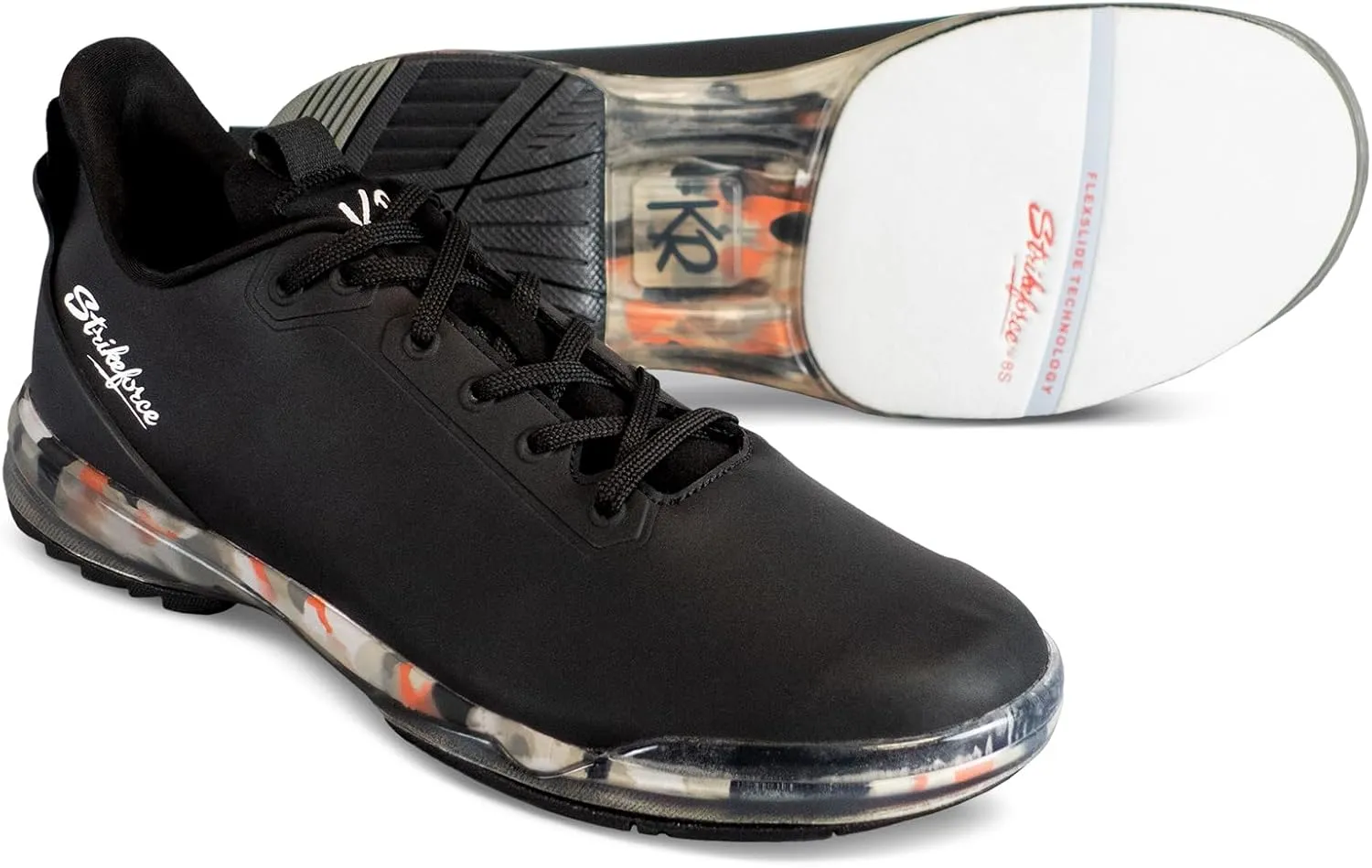 KR Strikeforce TPC Hype White/Black/Sky Right Hand Unisex Bowling Shoe