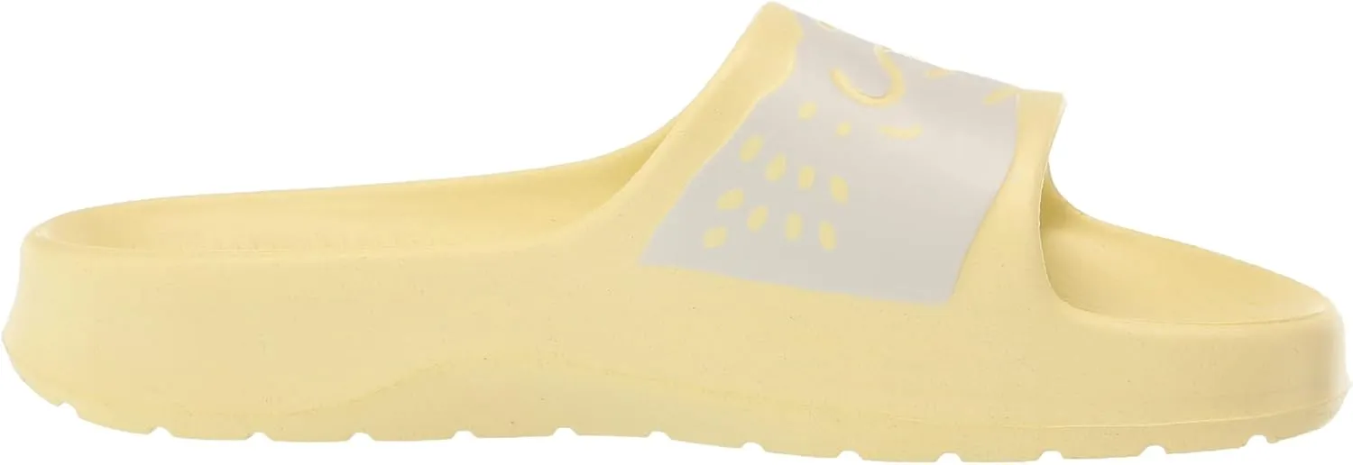 Lacoste Women's Croco Slide Sandal