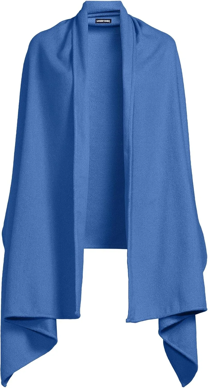 Lands' End Women's CashTouch Shawl Wrap