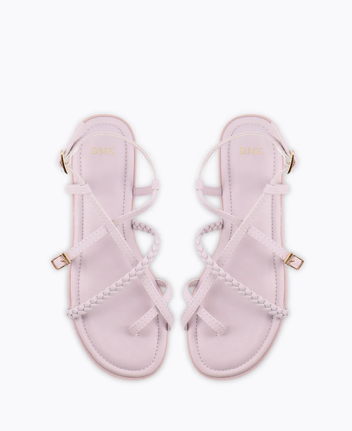 Layla Flat Sandals - Lilac