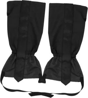 Leggings Gaiters Gaiter Mountaineering Snow Walking Leg Cover Hiking Leg Cover Polyester Black