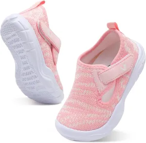 LeIsfIt Toddler Shoes Boys Girls Barefoot Shoes Wide Toe Box Shoes Lightweight Walking Shoes Slip On Tennis Shoes