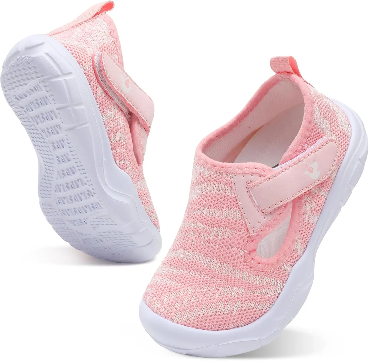LeIsfIt Toddler Shoes Boys Girls Barefoot Shoes Wide Toe Box Shoes Lightweight Walking Shoes Slip On Tennis Shoes