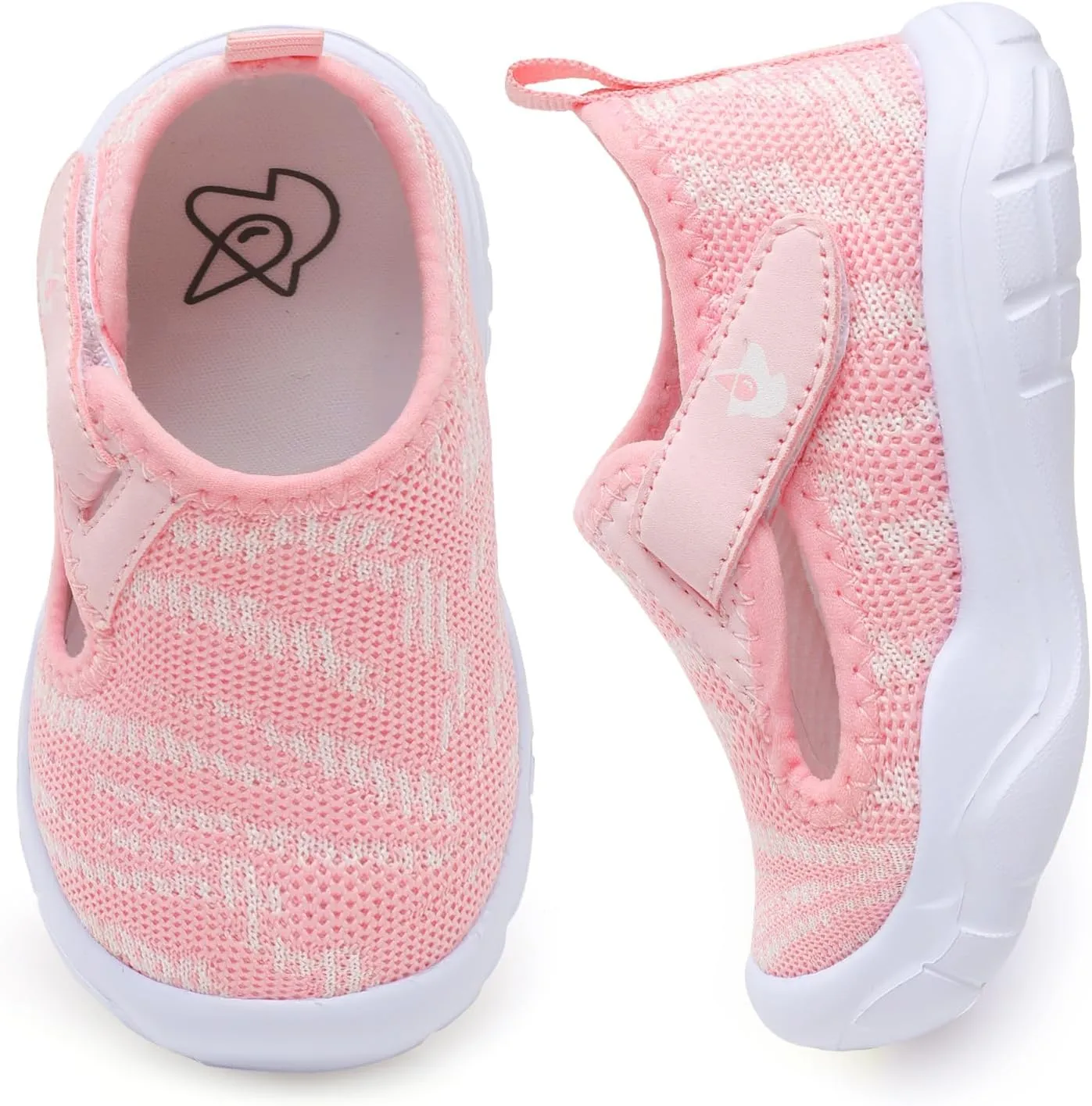 LeIsfIt Toddler Shoes Boys Girls Barefoot Shoes Wide Toe Box Shoes Lightweight Walking Shoes Slip On Tennis Shoes