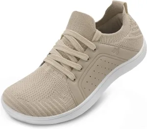 LeIsfIt Womens Walking Shoes Wide Toe Barefoot Shoes Breathable Minimalist Zero Drop Sneakers