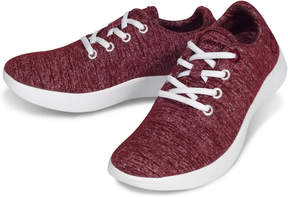 LeMouton Classic Men's Wool Shoe | Comfortable Lightweight | Walking Lace Up Sneaker