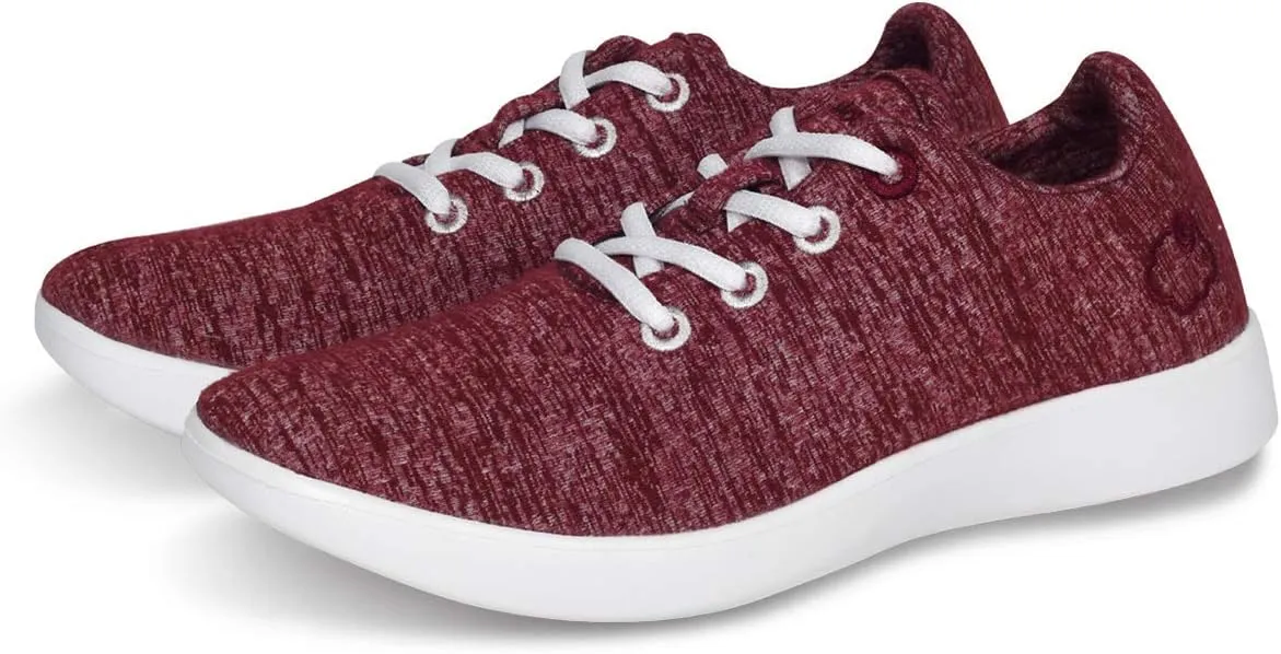LeMouton Classic Men's Wool Shoe | Comfortable Lightweight | Walking Lace Up Sneaker