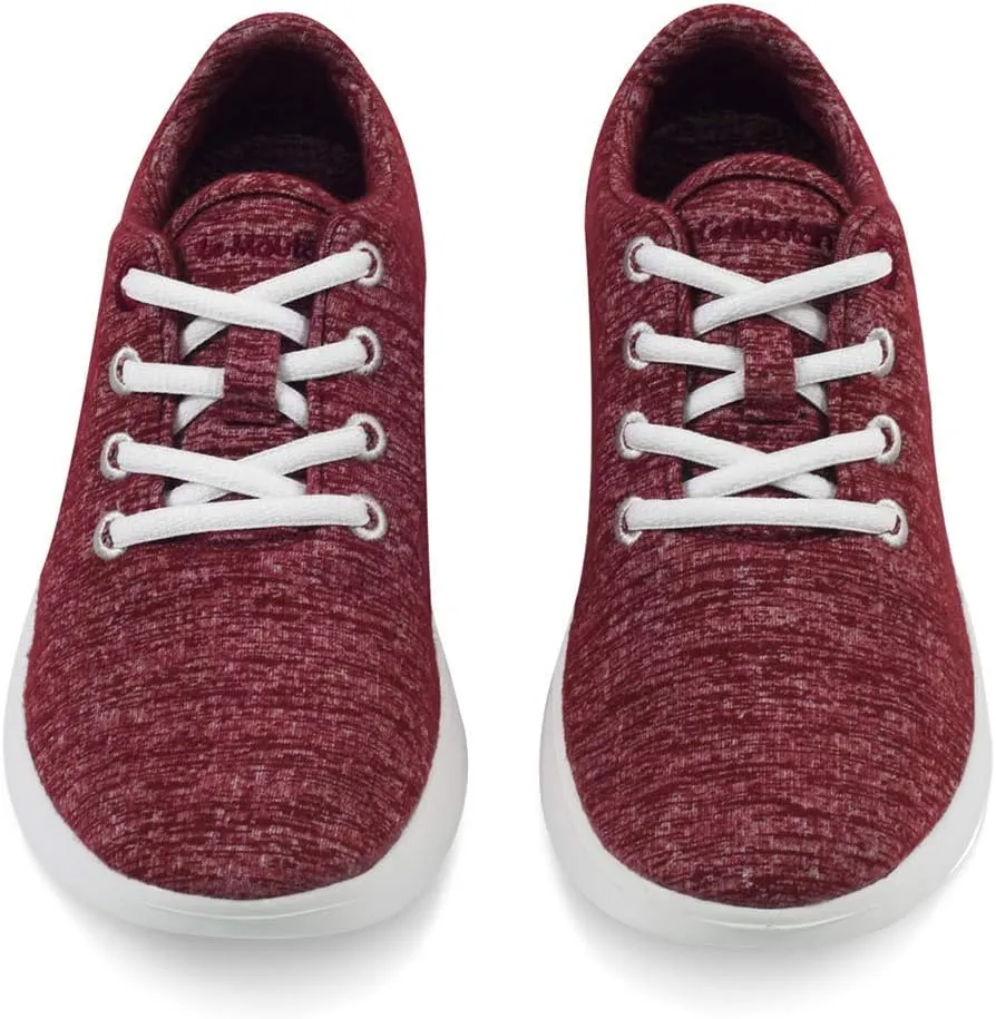LeMouton Classic Men's Wool Shoe | Comfortable Lightweight | Walking Lace Up Sneaker