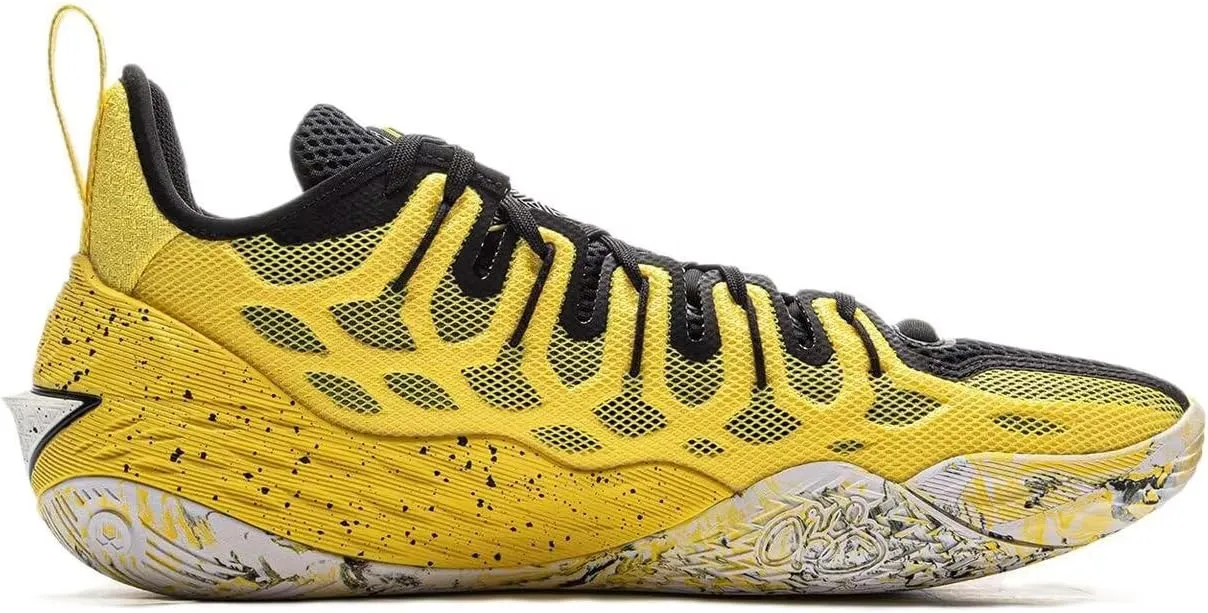 LI-NING Buckets Men Professional Basketball Shoes Lightweight High Rebound Basketball Outdoor Sneakers ABAV023