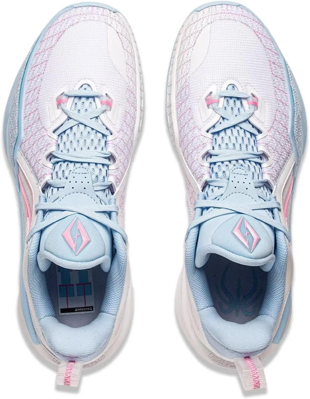 LI-NING Shining Men Basketball Shoes Lining Anti-Slip Professional Shock Absorption Sneakers Sports Shoes ABPU001 ABAV009