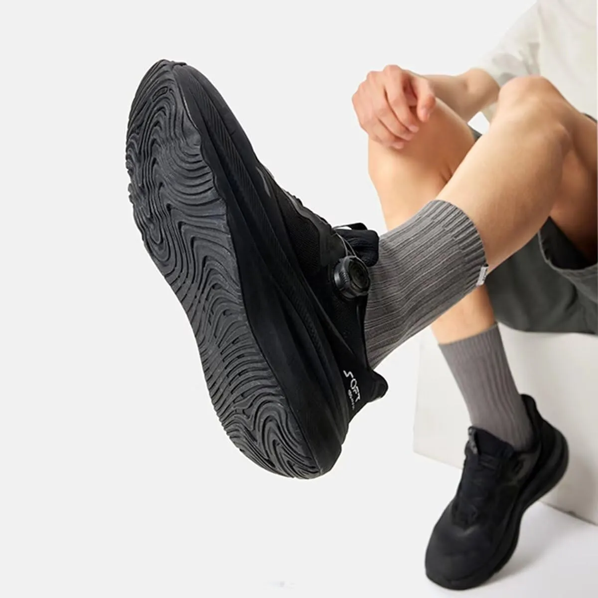 LI-NING Soft GO MAX 2 Men Casual Shoes Trendy Rebound Breathable Lightweight Sneakers AGLV001