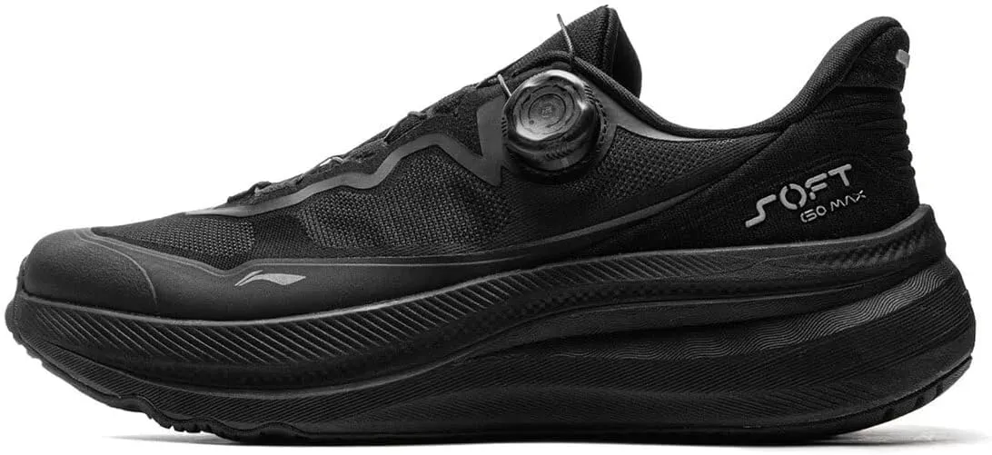 LI-NING Soft GO MAX 2 Men Casual Shoes Trendy Rebound Breathable Lightweight Sneakers AGLV001