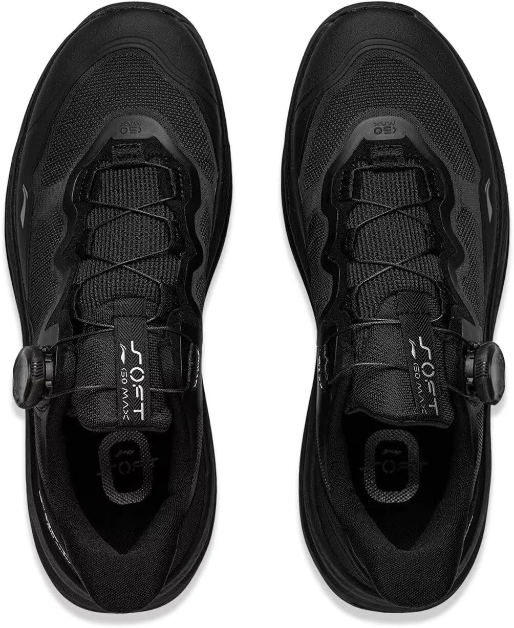 LI-NING Soft GO MAX 2 Men Casual Shoes Trendy Rebound Breathable Lightweight Sneakers AGLV001