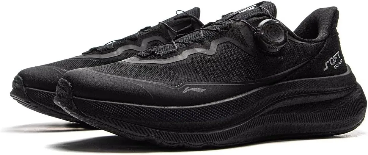 LI-NING Soft GO MAX 2 Men Casual Shoes Trendy Rebound Breathable Lightweight Sneakers AGLV001