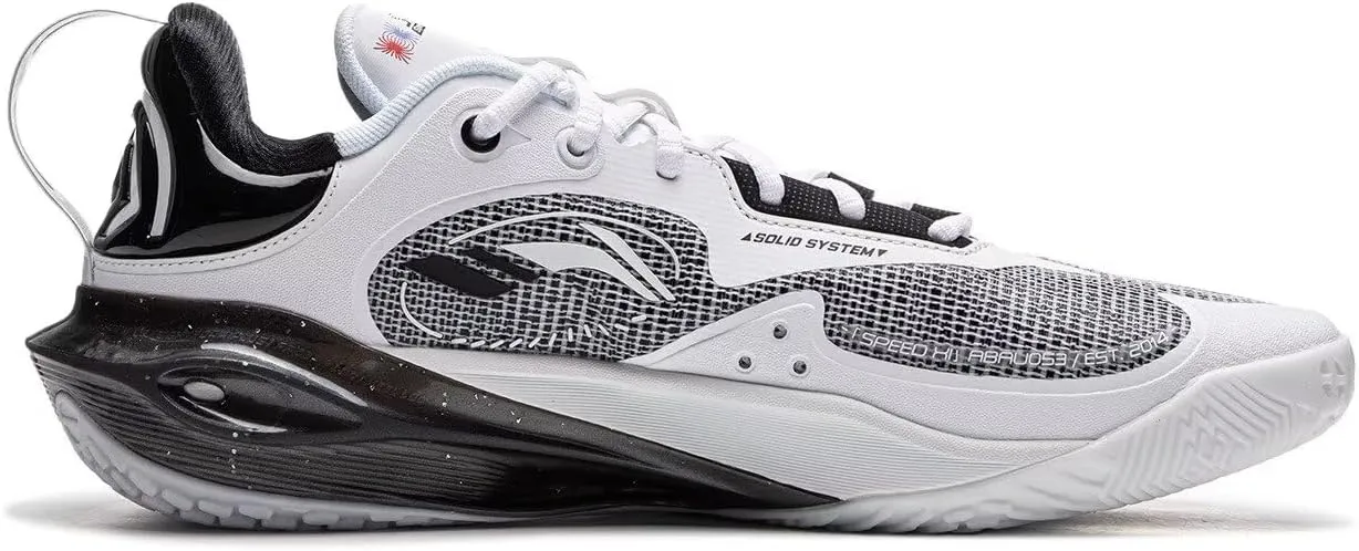 LI-NING Speed Series Men Professional Basketball Shoes Wearable Anti-Slippery Lightweight Sports Sneakers ABAU021 ABAU053