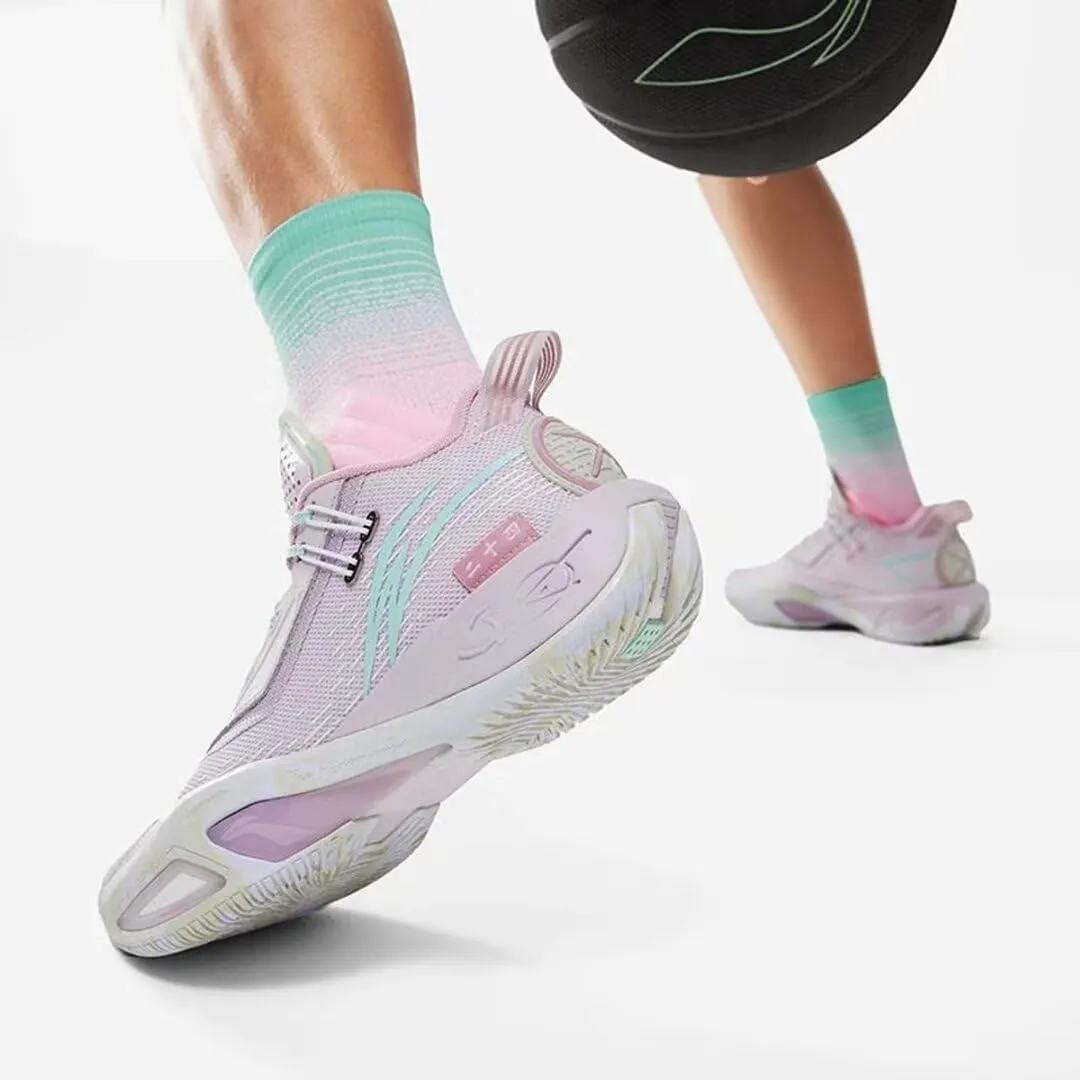 LI-NING Wade Fission IX Men Basketball Shoes Lining Anti-Slip Professional Shock Absorption Sneakers Sports Shoes