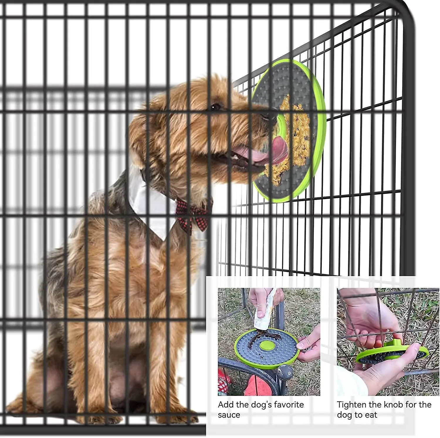 Licking Pad For Dogs And Cats, Slow Feeder For Wet Food